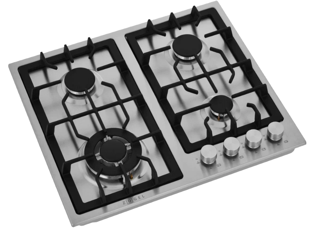Детальное фото товара: ZUGEL ZGH601X газовая поверхность