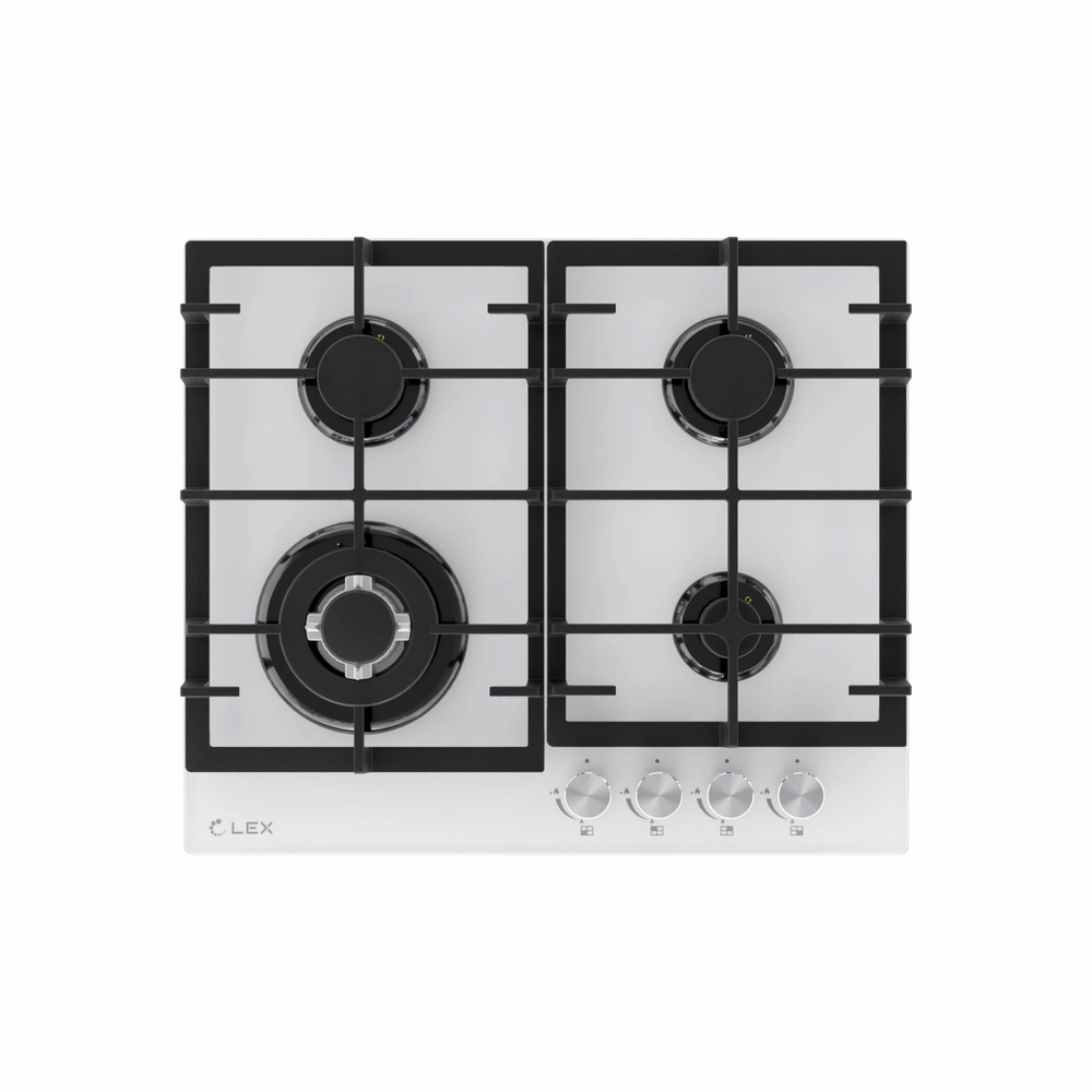 LEX GVG 645 WH Фото товара: LEX GVG 645 WH газовая поверхность
