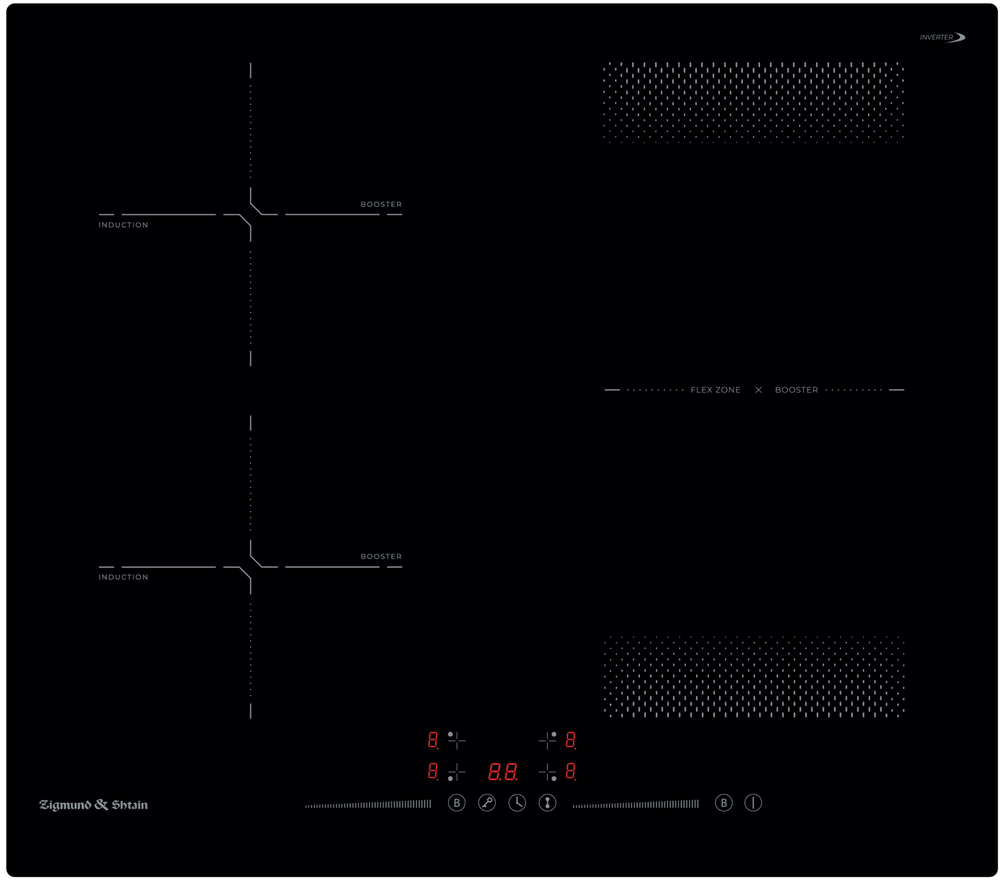 Фото товара: Zigmund & Shtain CI 61.6 B индукционная поверхность
