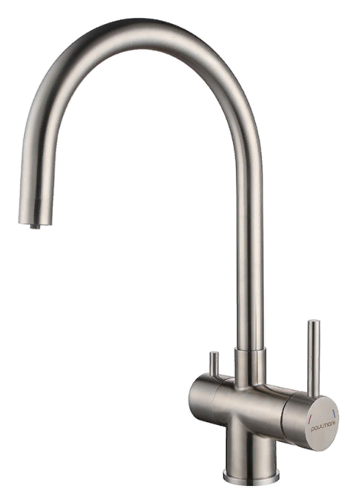 Фото товара: Paulmark HELLER, смеситель, нержавеющая сталь