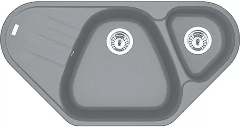 Фото товара: Franke AZG 661-E, мойка, гранит, серый камень