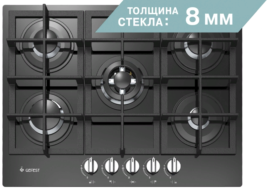 GEFEST ПВГ 2342 Фото товара: GEFEST ПВГ 2342 газовая поверхность