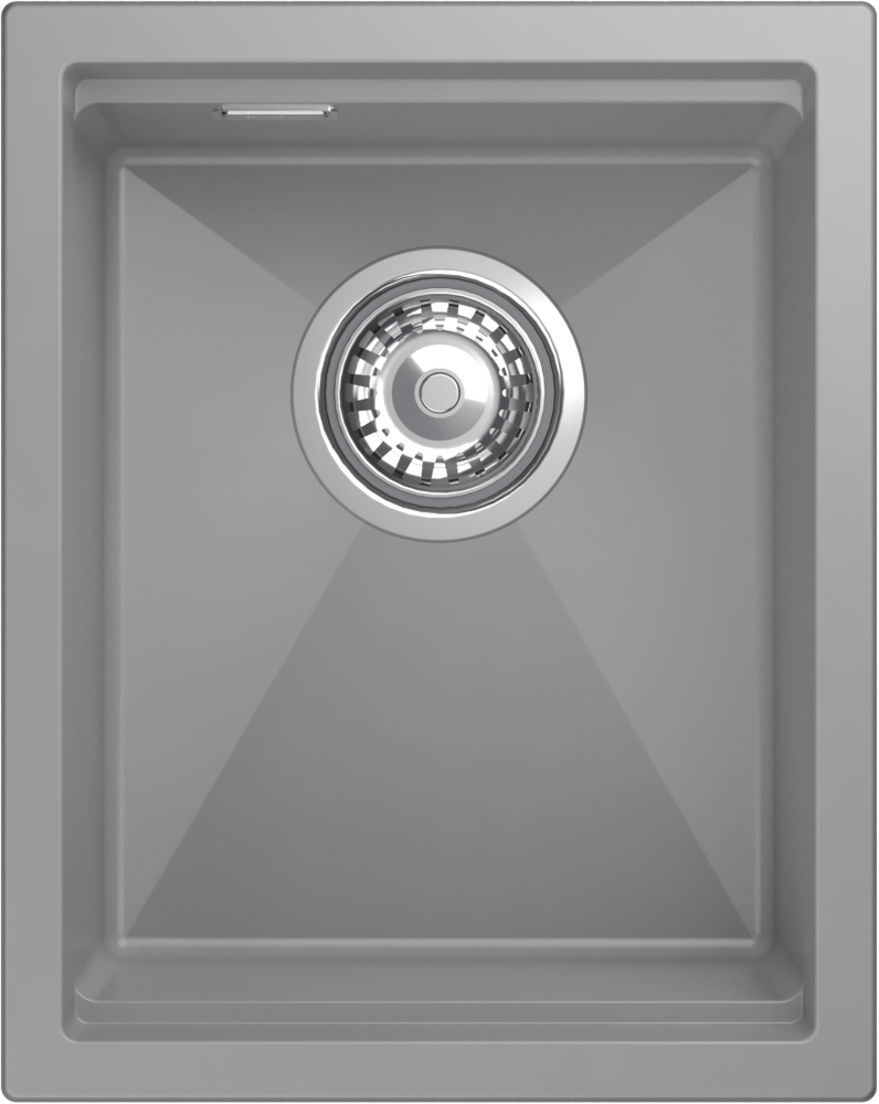 Фото товара: Rivelato LINO LN-354 grigio metallizz, мойка, гранит, серый металлик