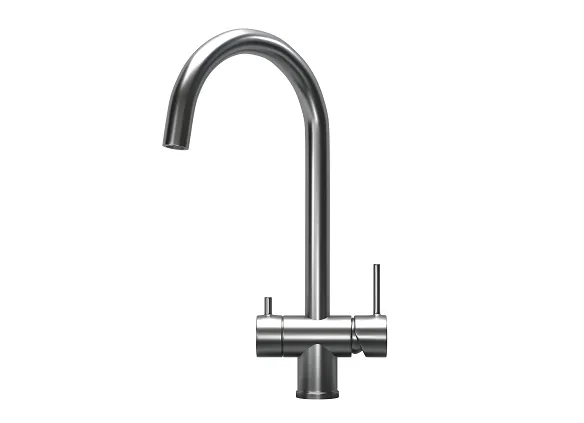 Фото товара: GRANULA 7104 смеситель, нержавеющая сталь, сталь сатин