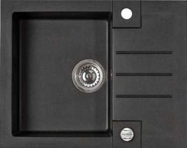 Фото товара: ALVEUS ROCK 30 GRANITAL CARBON-G91, мойка, гранит, черный (с сифоном 1105296)
