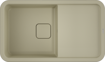 Фото товара: Omoikiri Tasogare 86-BE, мойка, гранит, ваниль