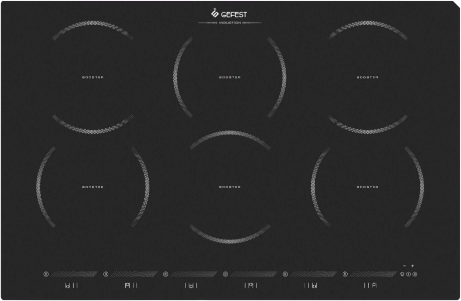 GEFEST ПВИ 4323 Фото товара: GEFEST ПВИ 4323 индукционная поверхность