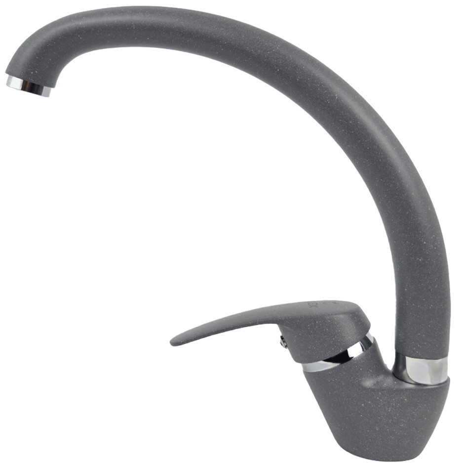 Фото товара: LEX Isonzo Deep Grey, смеситель, гранит