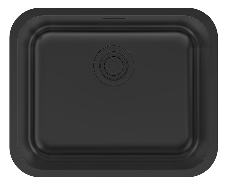 Фото товара: Paulmark VELLO 53 UNI, мойка, нержавеющая сталь, матовый черный