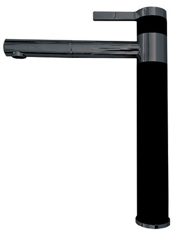 Фото товара: ALVEUS ZINA MONARCH ANTHRACITE, смеситель, антрацит