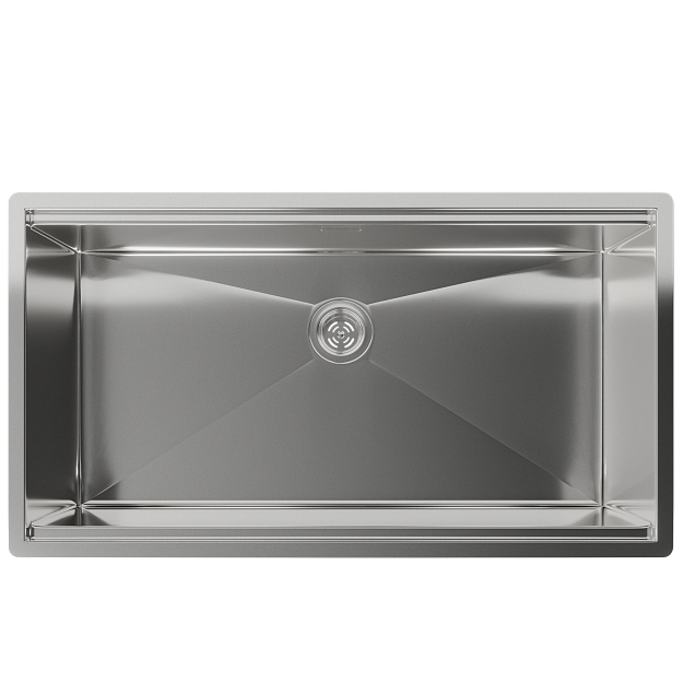 Фото товара: Rivelato RINOX 8044 UN INOX, мойка, нержавеющая сталь