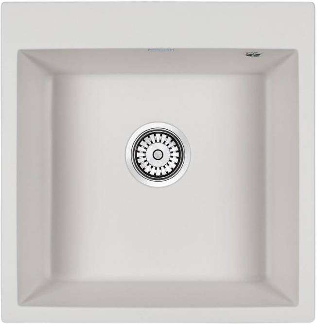 Детальное фото товара: Paulmark KANTE 50, мойка, гранит, белый