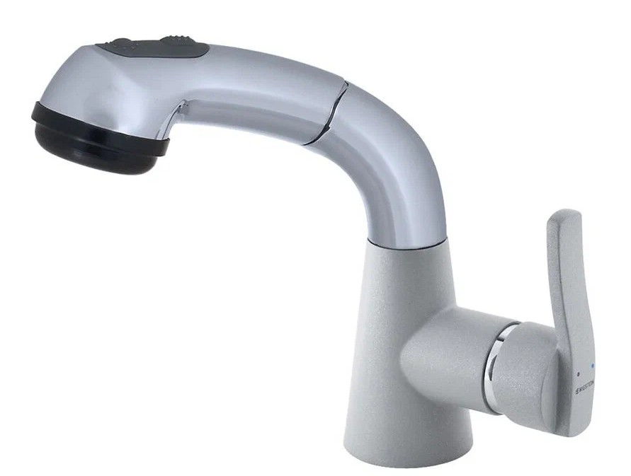 Фото товара: Ewigstein 37735186, смеситель, серый металлик