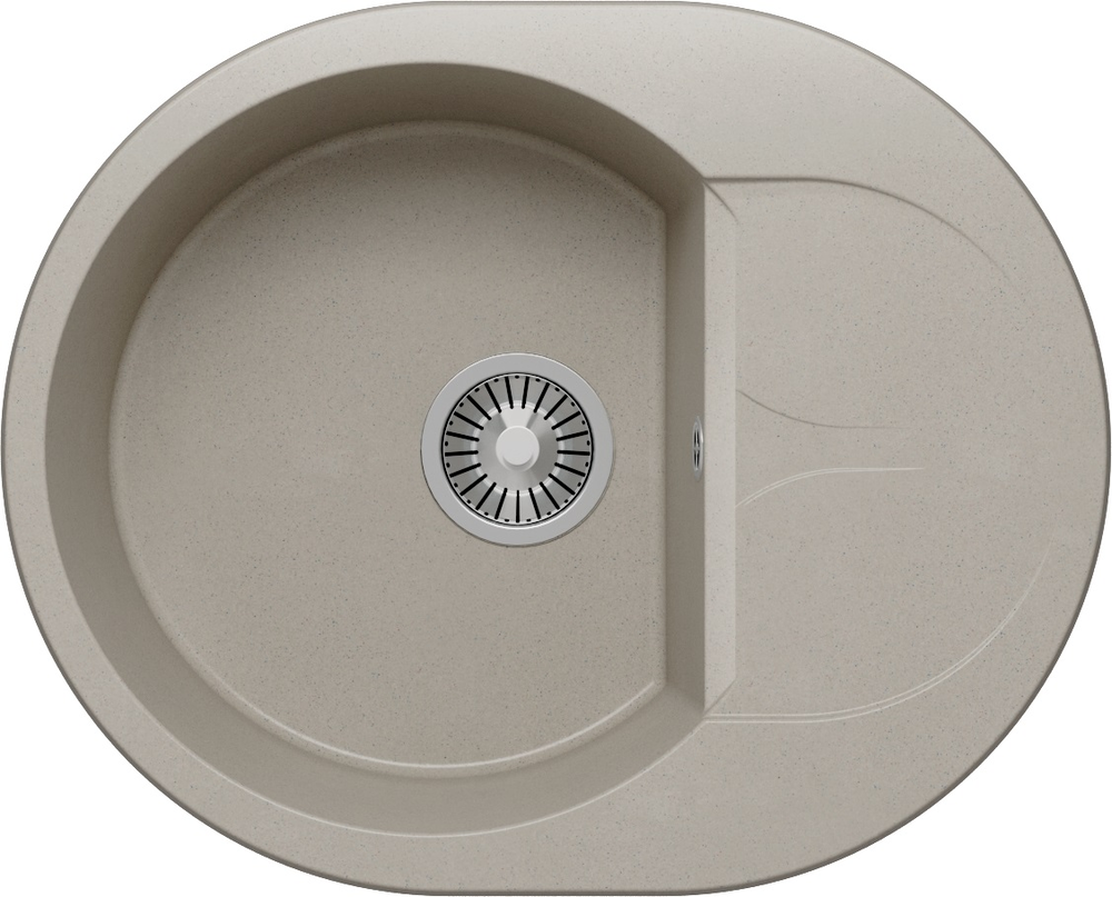 Фото товара: Polygran ATOL-620, мойка, мрамор, серый 14