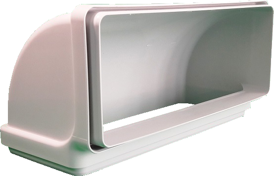 Фото товара: Faber воздуховод вертикальный угловой CRV90 (220х90 мм)