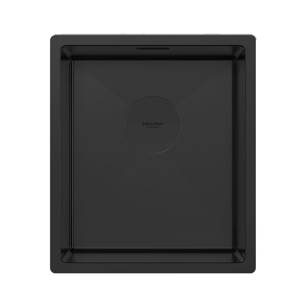 Детальное фото товара: Paulmark NEXT 38 UNI, мойка, нержавеющая сталь, матовый черный