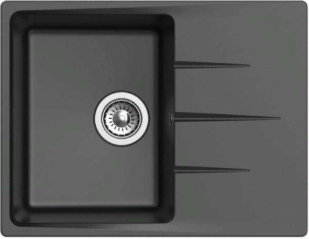 Ewigstein Gerd G- 45F, мойка, гранит, антрацит Фото товара: Ewigstein Gerd G- 45F, мойка, гранит, антрацит