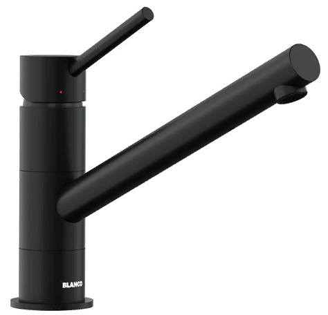 Фото товара: Blanco Kano, смеситель, гранит, черный матовый