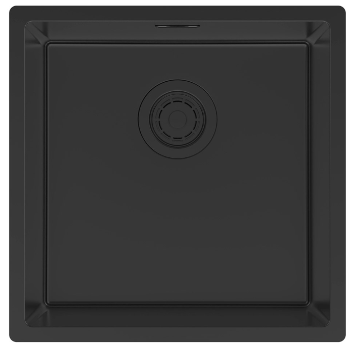 Фото товара: Paulmark LASSAN 44 UNI, мойка, нержавеющая сталь, матовый черный