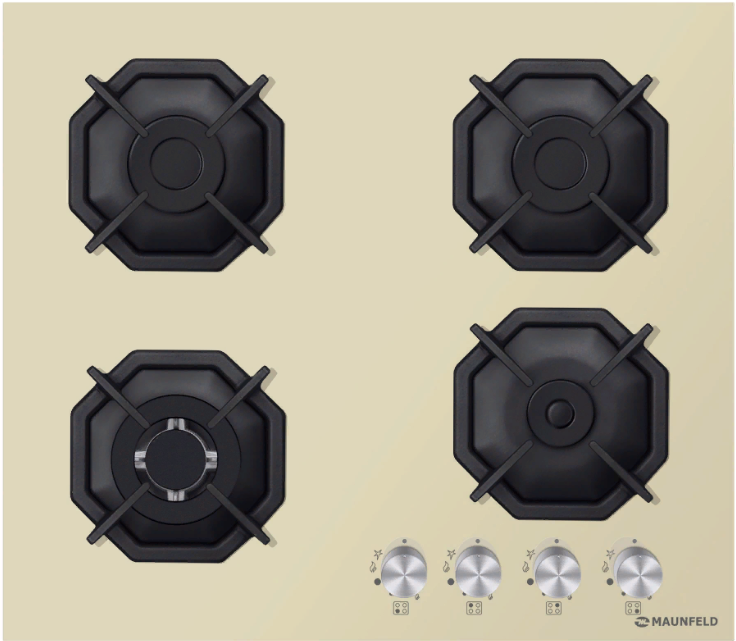 Фото товара: Maunfeld EGHG.64.23CBG/G газовая поверхность