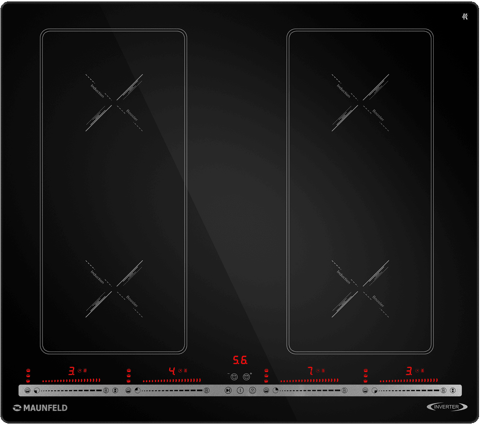 Фото товара: Maunfeld CVI594SB2BKA Inverter индукционная поверхность