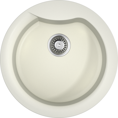 Фото товара: Omoikiri Yasugata 48R-WH, мойка, гранит, белый