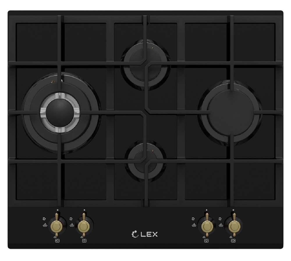 Фото товара: LEX GVG 643C BL газовая поверхность