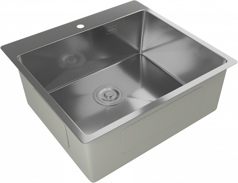 Детальное фото товара: Rivelato RINOX 5450 INOX, мойка, нержавеющая сталь