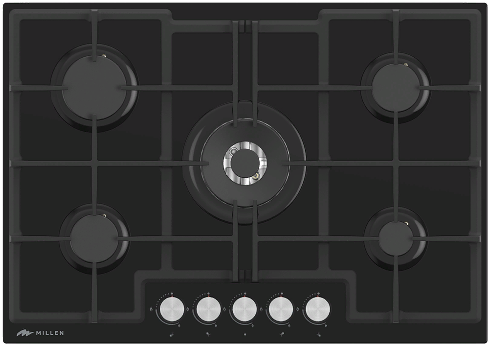 Фото товара: MILLEN MGHGD 7501 BL газовая поверхность