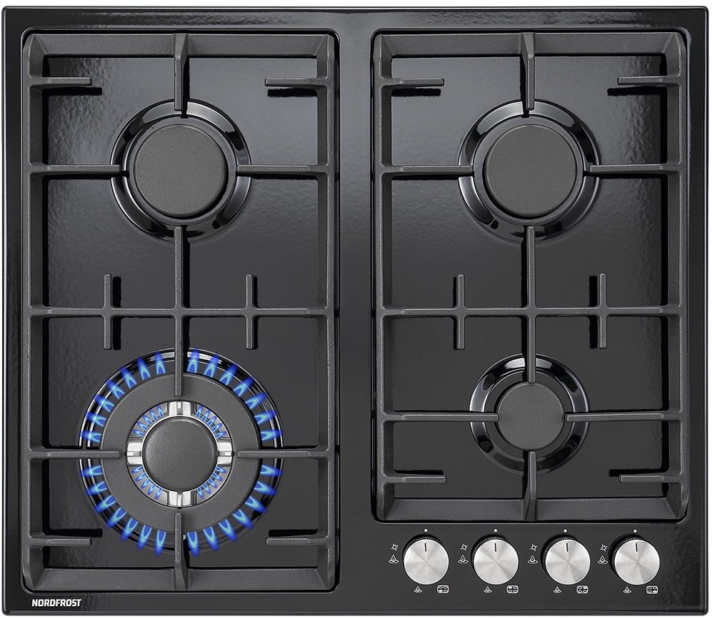 Фото товара: Nordfrost HS 6042 B газовая поверхность