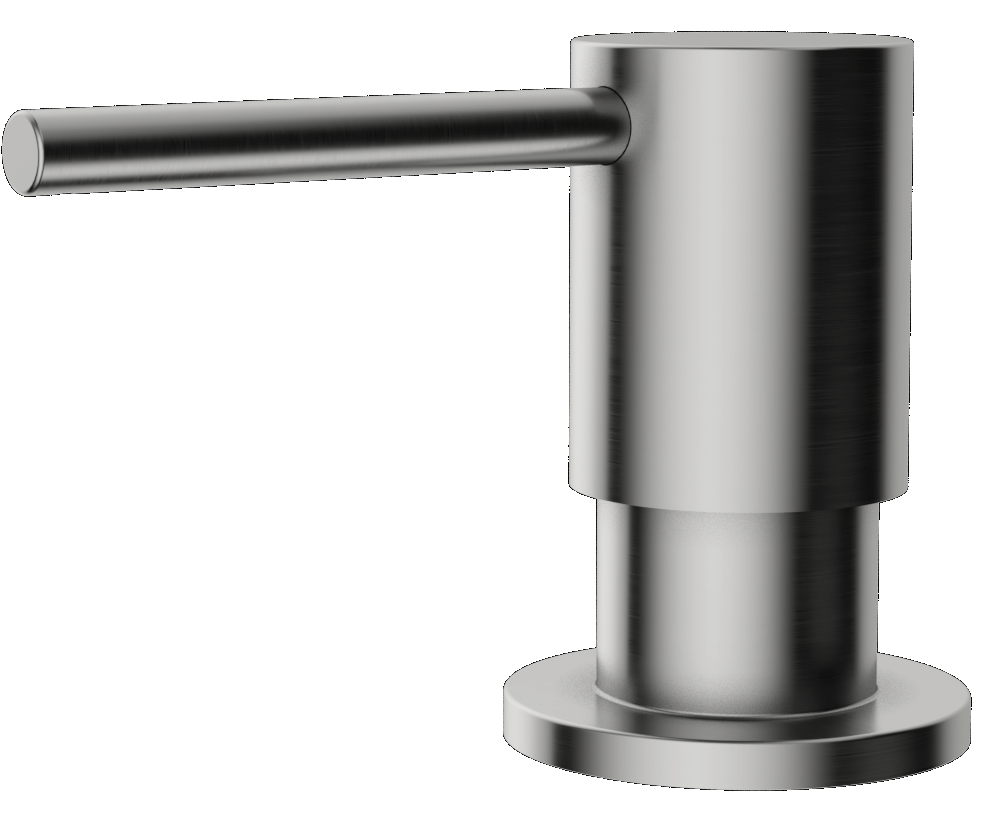 Детальное фото товара: Omoikiri OM-08-BN, дозатор для моющего средства, нержавеющая сталь