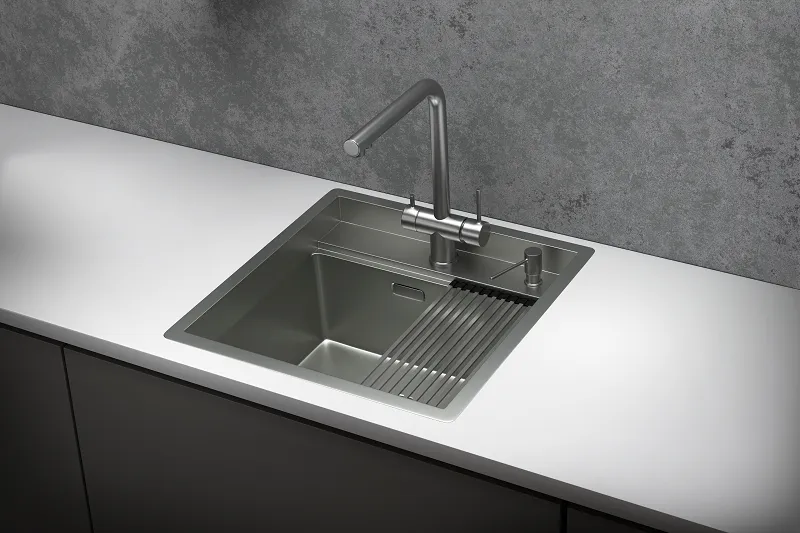 Детальное фото товара: GRANULA 5051 мойка, сталь матовая