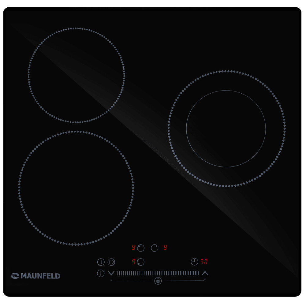 Фото товара: Maunfeld EVCE453SDPBK стеклокерамическая поверхность