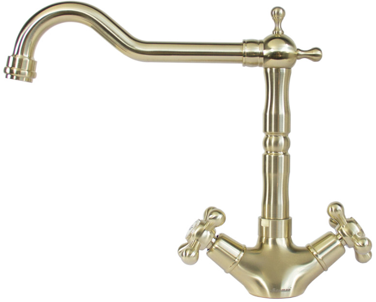 Seaman Barcelone SSL-5079-LG (Light Gold, PVD, satin) Фото товара: Seaman Barcelone SSL-5079-LG (Light Gold, PVD, satin)