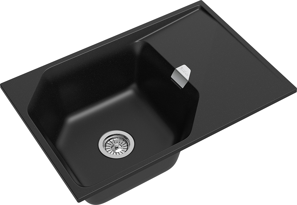 Детальное фото товара: Rivelato LOCUS LS-75 nero, мойка, гранит, черный