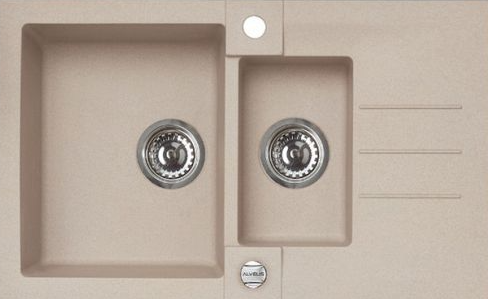 Фото товара: ALVEUS ROCK 70 GRANITAL TERRA-G22, мойка, гранит, бежевый (с сифоном 1105299)