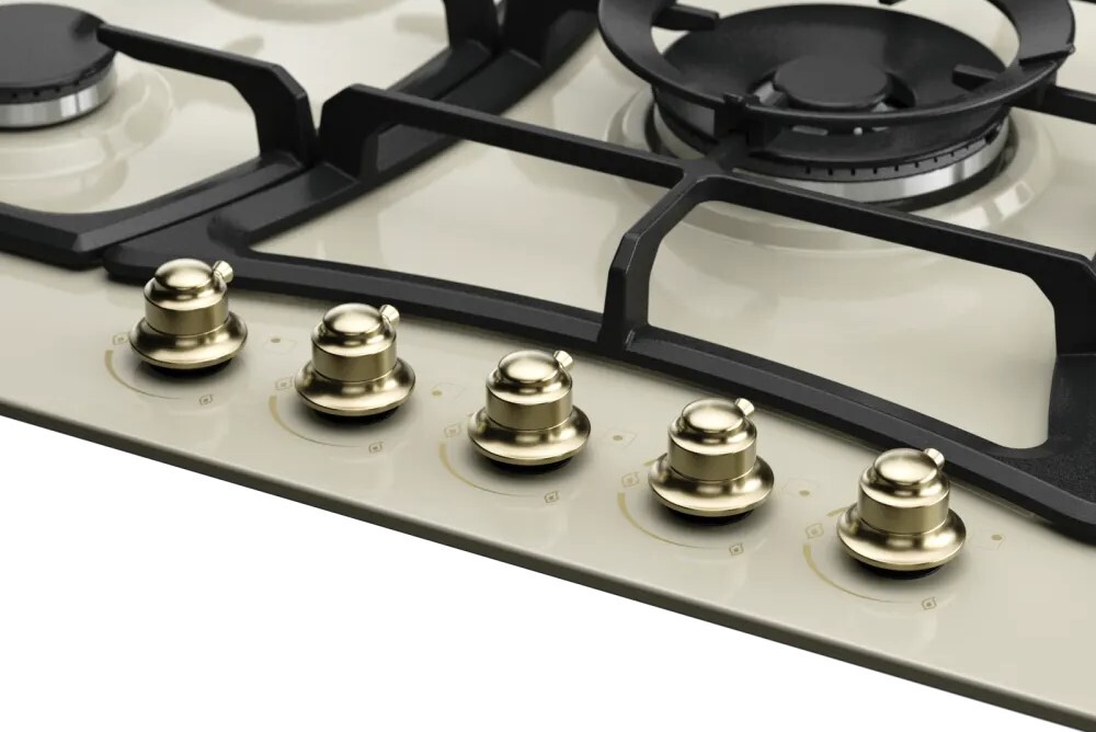 Детальное фото товара: Kuppersberg FS 910 C Bronze газовая поверхность