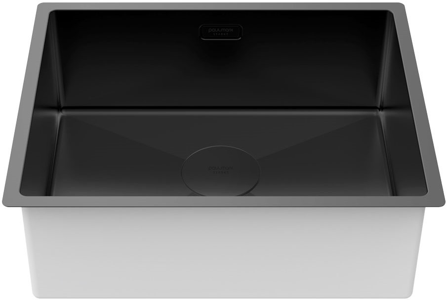 Детальное фото товара: Paulmark NEXT 54 UNI, мойка, нержавеющая сталь, матовый черный