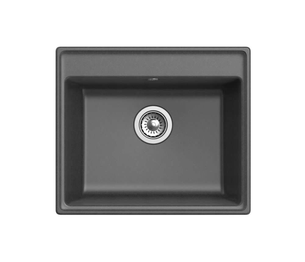 GranFest VERTEX GF-V-580, мойка, мрамор графит Фото товара: GranFest VERTEX GF-V-580, мойка, мрамор графит
