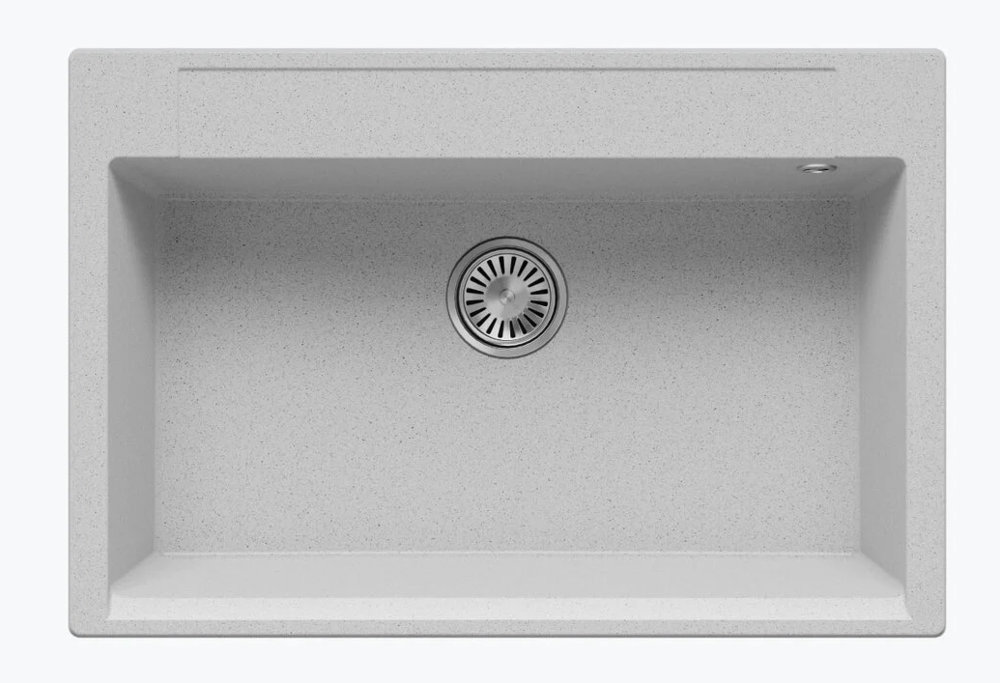 Фото товара: Polygran ARGO-760, мойка, мрамор, светло-серый 314