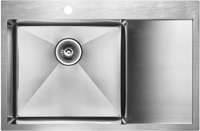 Фото товара: Paulmark KRONER 78F, мойка, нержавеющая сталь брашированная