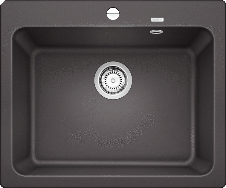 Фото товара: Blanco Naya 6, мойка, гранит, темная скала