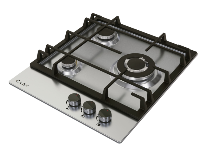 Детальное фото товара: LEX GVS 435 IX газовая поверхность