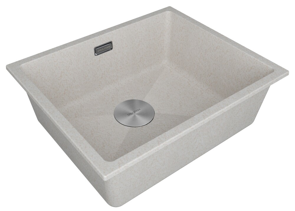 Детальное фото товара: Paulmark LUMI 55UNI, мойка, гранит, бежевый