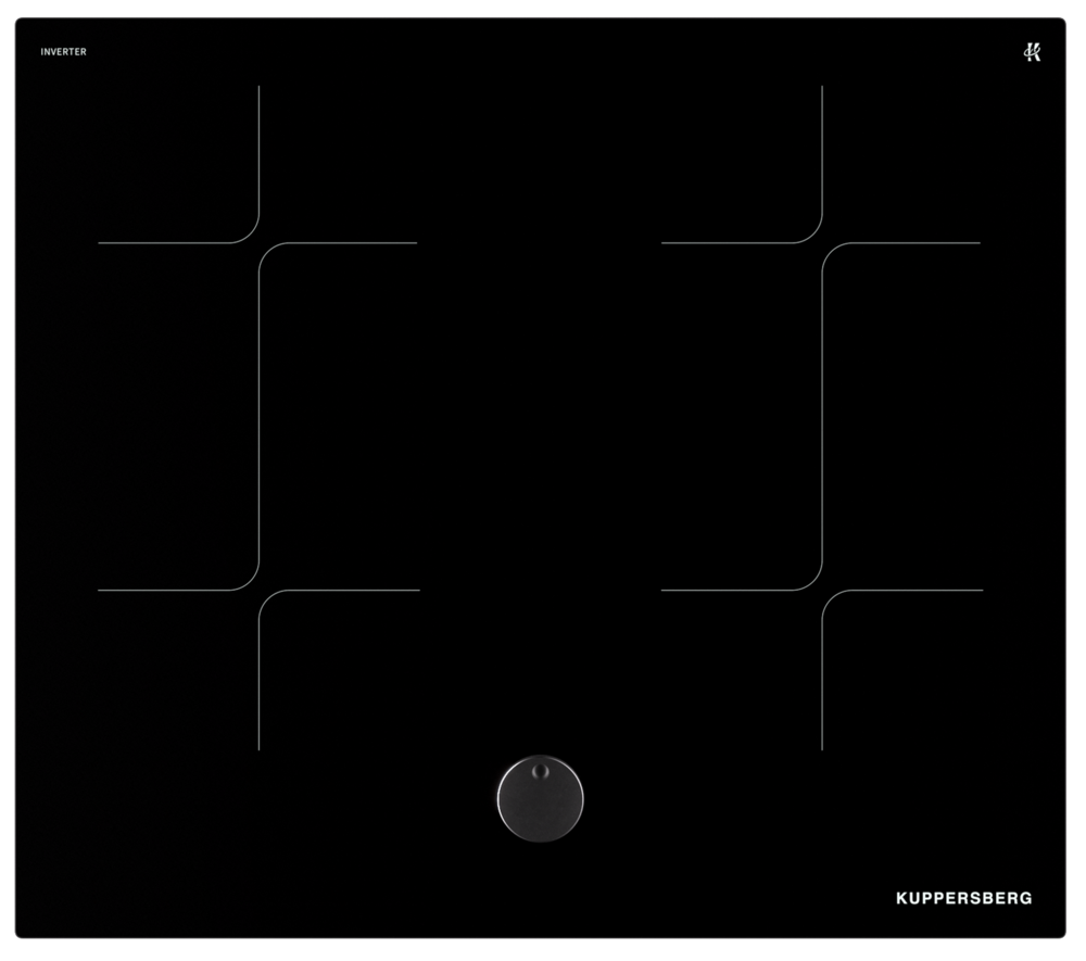 Фото товара: Kuppersberg ICI 628 Black W индукционная поверхность
