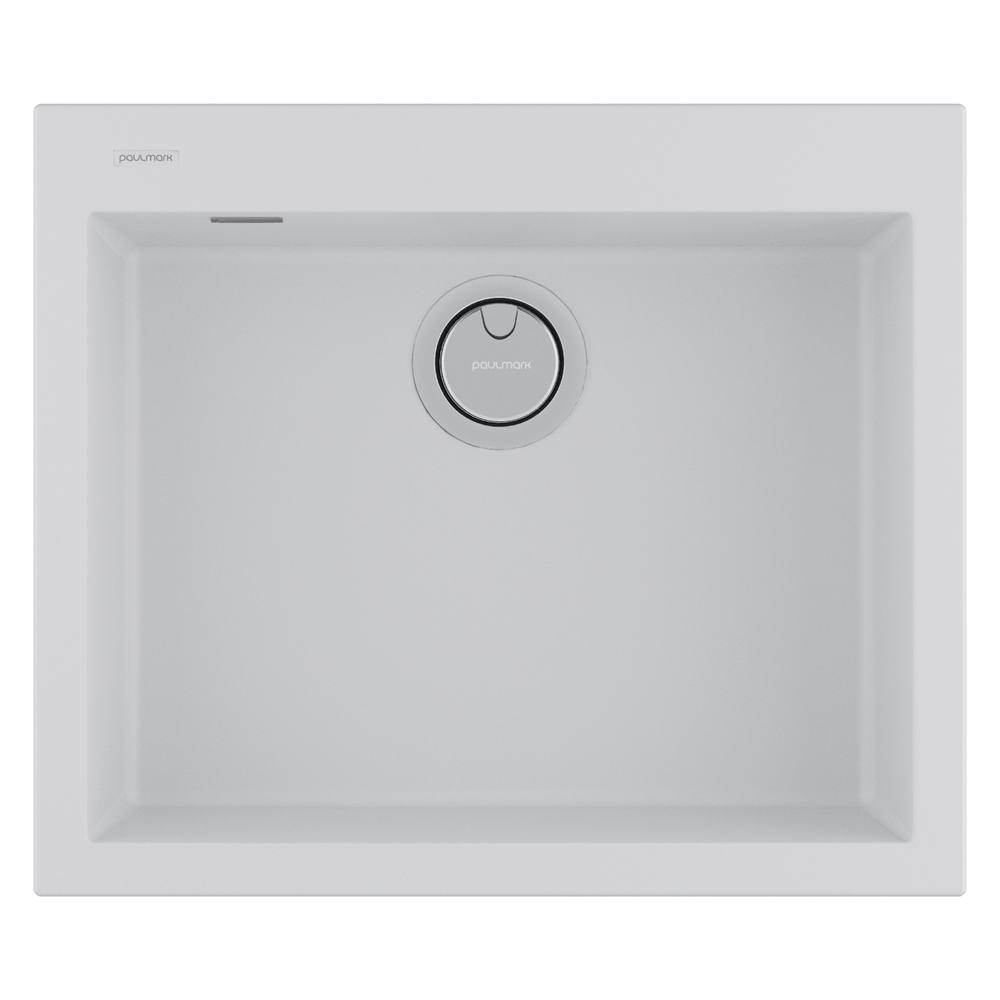 Фото товара: Paulmark DECORATION 60, мойка, гранит, белый