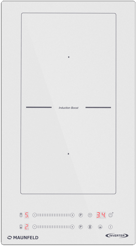 Фото товара: Maunfeld CVI292S2BWH Inverter индукционная поверхность