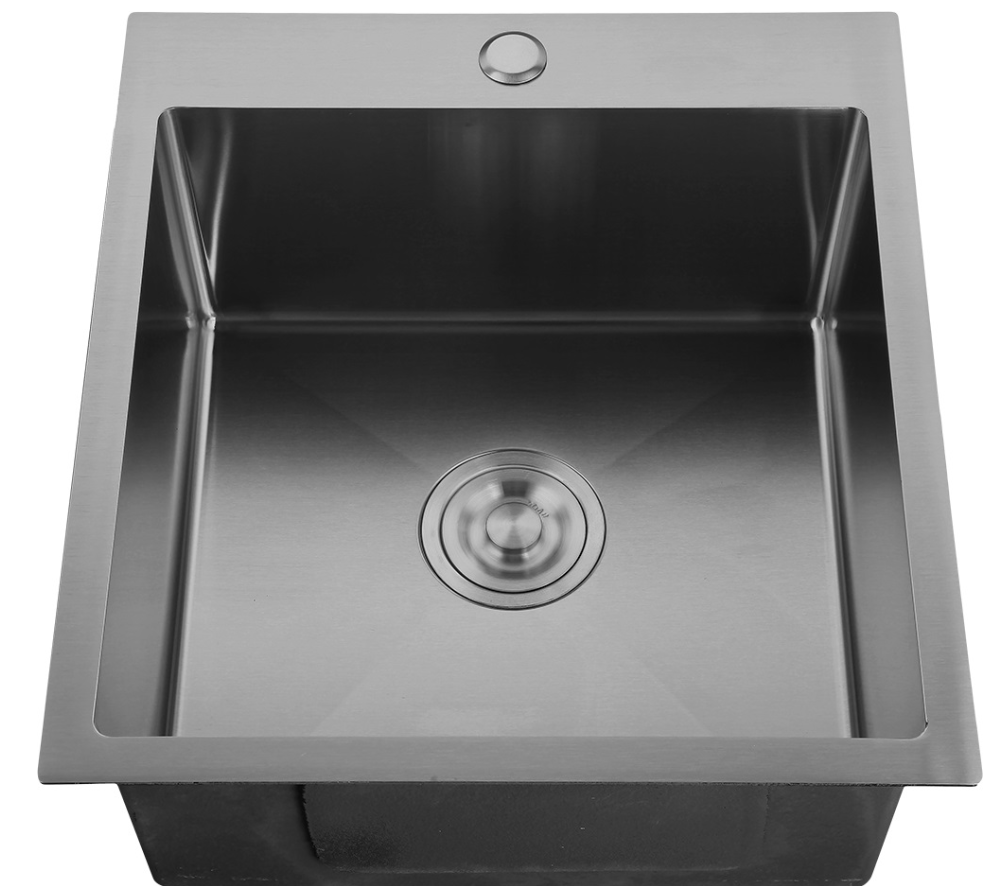 GranFest 4844 PVD, мойка, нержавеющая сталь, графит Фото товара: GranFest 4844 PVD, мойка, нержавеющая сталь, графит