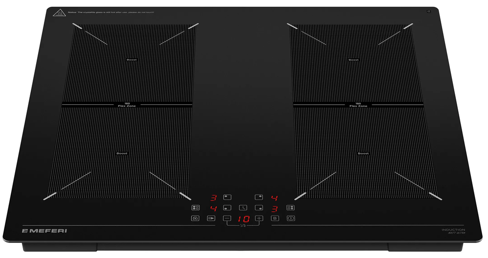 Детальное фото товара: MEFERI MIH604BK MATT ULTRA индукционная поверхность