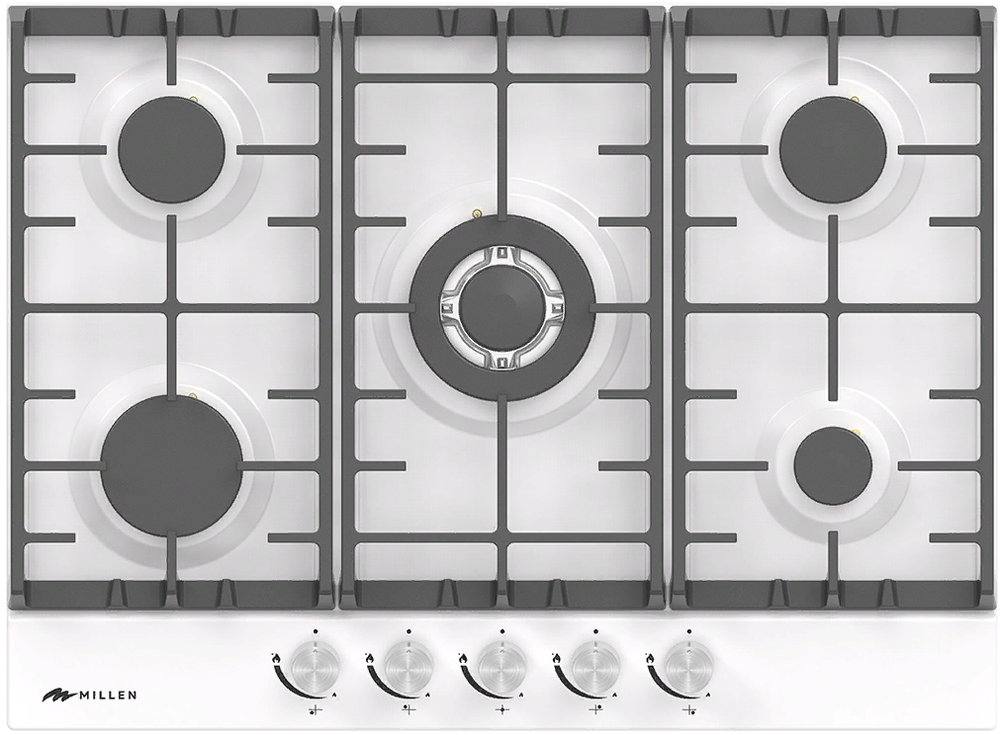 Фото товара: MILLEN MGH 701 WH газовая поверхность